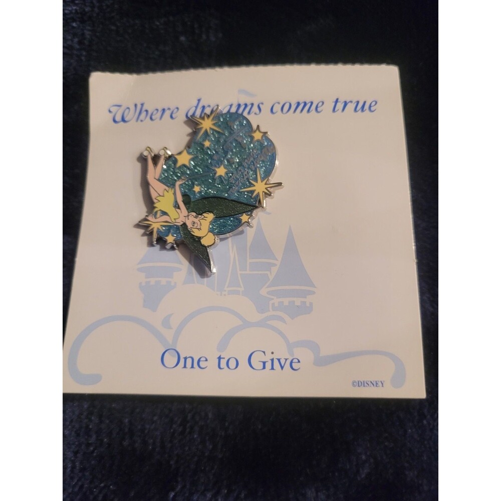 Disney Pin 187880 Tinker Bell Where Dreams Come True Pixie Dust NOC